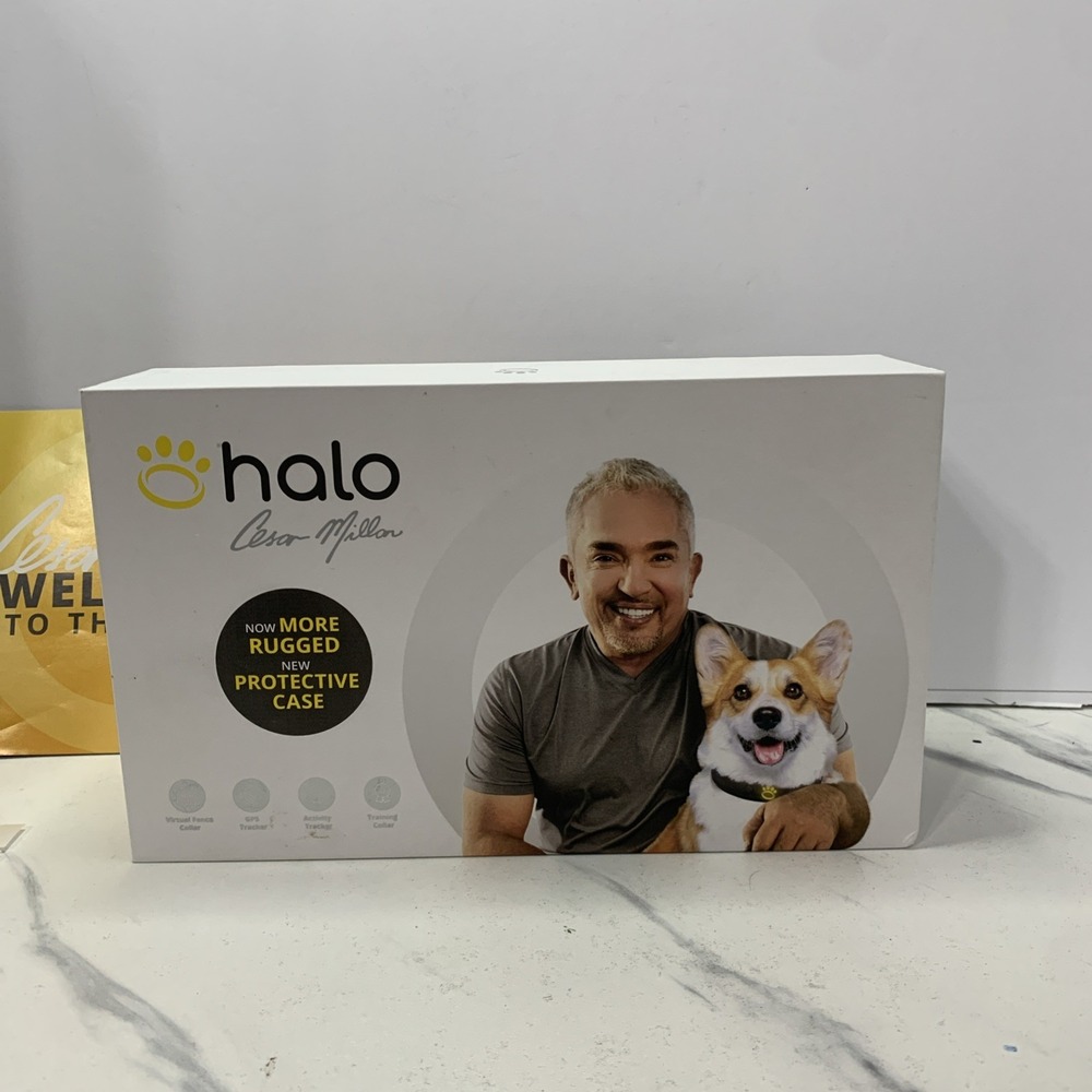 Halo Size S GPS Dog Collar + wireless fence system. Barely Used